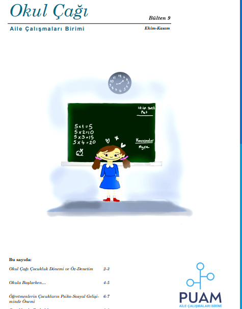 Okul Çağı PUAM BÜLTEN&nbsp;9